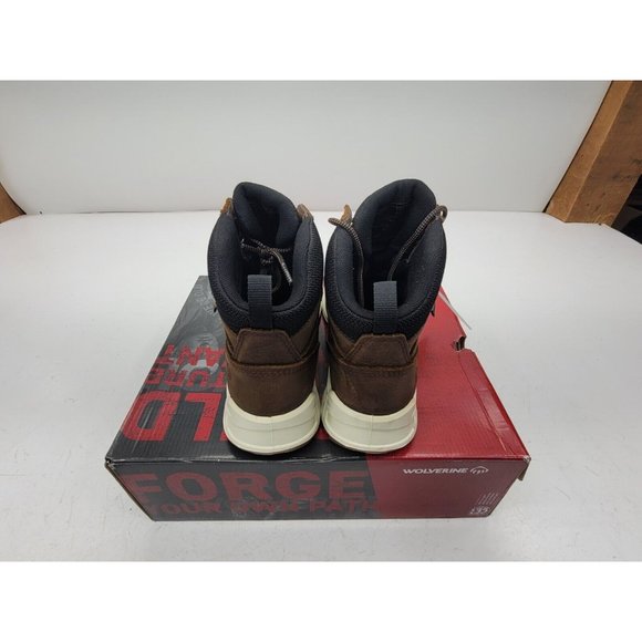 Mens Boots Wolverine Shiftplus Mid LX W201156 10.5M Brown Alloy Toe NEW - Picture 9 of 11